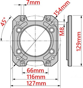 МОТОР-РЕДУКТОР MS80B5 i=3.93 ПРИВОДНАЯ ПЕРЕДАЧА