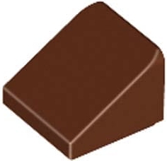 LEGO Brązowy Skos Daszek 1x1 54200 Reddish Slope