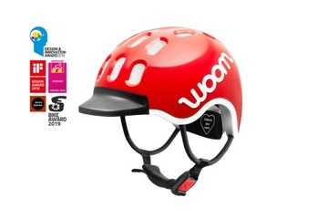 Kask dziecięcy Woom XS (46-50cm) CZERWONY WROCŁAW
