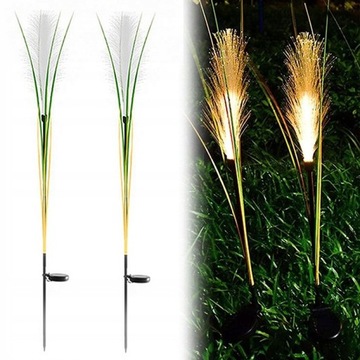 СОЛНЕЧНАЯ ЛАМПА НАКАЧИВАЕТСЯ В ТЕПЛОЙ ПАМПАССКОЙ ТРАВЕ 75см 2 шт. ФАКЕЛ