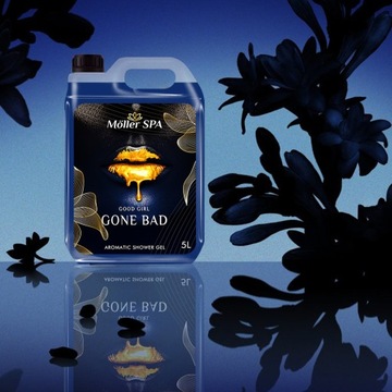 Möller SPA ГЕЛЬ ДЛЯ ДУША ЖЕНСКИЙ GOOD GIRL GONE BAD С ПАРОФЮМНЫМ ЗАПАХОМ 5л