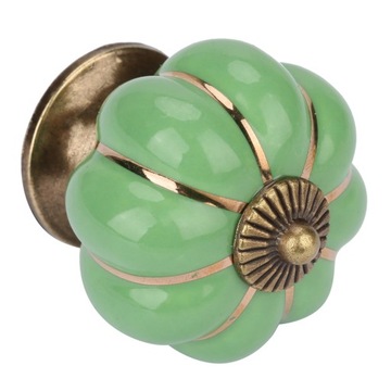CERAMICZNE GAŁKA MEBLOWA RETRO 40mm UCHWYT WKRĘT