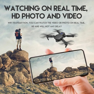 2023 Новый квадрокоптер E88 Pro WIFI Drone Широкоугольный HD 4K 1080P