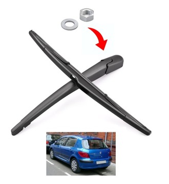 RAMIĘ WYCIERACZKA TYŁ PEUGEOT 307 HATCHBACK 2000r-