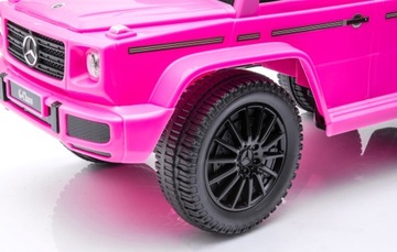 Автомобиль для езды, автомобиль с толкачом, Mercedes Benz, класс фуксия