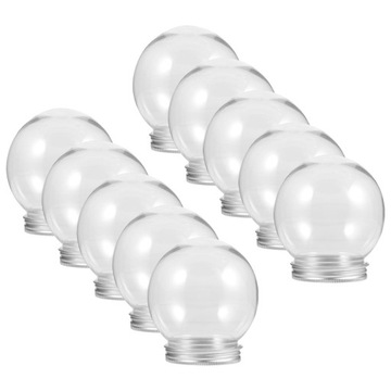 10 sztuk DIY kule śnieżne kule wodne odkręcane nakrętki
