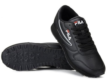 Buty sportowe męskie Fila Orbit Low ekoskóra lekkie czarne 42