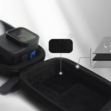 ПОРТАТИВНАЯ СУМКА ДЛЯ ФОТОКАМЕРЫ СУМКА ДЛЯ КАМЕРЫ С КАРАБИНОМ ДЛЯ GO PRO HERO