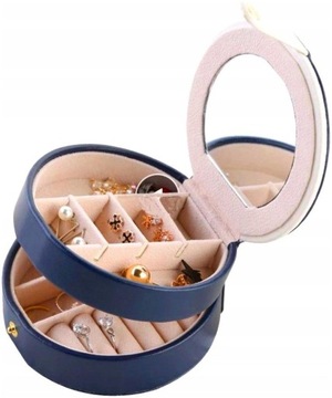 Szkatułka Pudełko Organizer Na Biżuterię kuferek