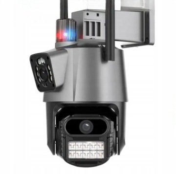 СОВРЕМЕННАЯ НАРУЖНАЯ КАМЕРА СИГНАЛИЗАЦИИ 4MP WIFI 3в1