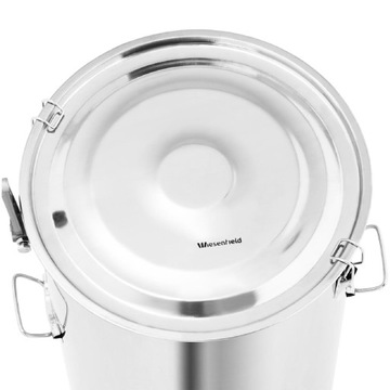 Ручная медогонка с 2-мя рамками, изготовлена ​​из нержавеющей стали.