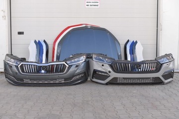 MASKA ZDERZAK RS GRILL BŁOTNIK LAMPA PAS BELKA SKODA OCTAVIA 4 IV 2020-2024