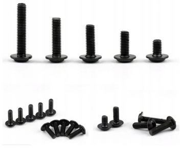 MIX Śrubek M2 M2,5 390szt