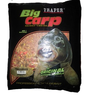 Traper Big Carp 2.5kg Truskawka zanęta