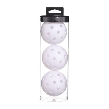 3 sztuki kulek Pickleball 74 mm Specjalnie zaprojektowane kulki Pickleball