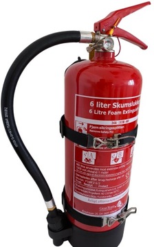 Держатель для огнетушителя 6 кг с подставкой HANGER