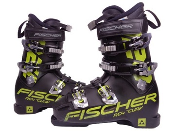 FISCHER RC4 THE CURV 120 r. 27,5 / 42,5+SKI RZEP