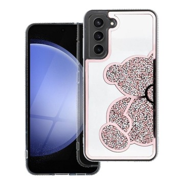 Etui Nakładka Brokat Wzór MIŚ Pokrowiec Futerał do Samsung Galaxy S20 FE