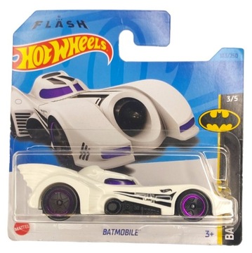HW HOT WHEELS - Batmobile Biały Flash HKJ74 NOWY