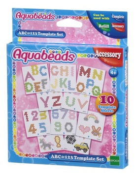 Aquabeads Szablony ABC i 123 30518