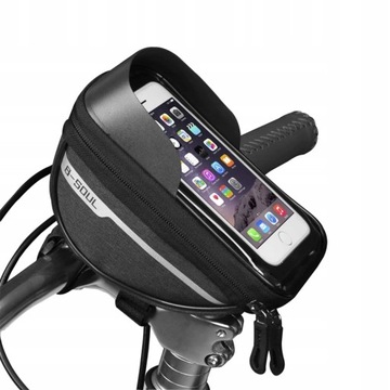 SAKWA NA ROWER TORBA ROWEROWA UCHWYT ROWEROWY NA TELEFON ETUI WODOODPORNA