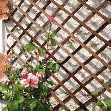Rozsuwana drewniana krata ażur pergola 0,5x1,5m
