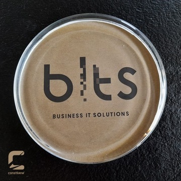 Монетница со вставкой KRAFT, подставка для мелочи