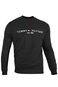 Tommy Hilfiger bluza męska TOMMY LOGO SWEATSHIRT rozmiar XL CZARNA