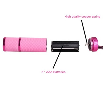 Мини-светодиодный УФ-фонарик 395NM Light Lamp