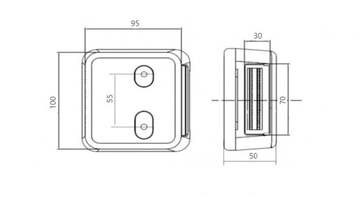 КОМПЛЕКТ ЗАДНИХ ФОНАРОВ КОМБИНИРОВАННЫХ ЛАМП ДЛЯ ПРИЦЕПОВ ОТРАЖАЮЩИЕ ТРЕУГОЛЬНИКИ
