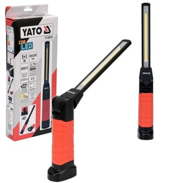 LAMPA LATARKA WARSZTATOWA AKUMULATOROWA COB LED 600lm 2600mAh YT-08518