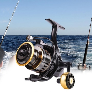 Kołowrotek Metalowa szpula Akcesoria Max Drag 18kg Gładka na 1000