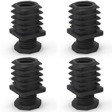 STOPKA REGULOWANA PROFIL 45x45 ZAŚLEPKA NÓŻKA REGULATOR WYSOKOŚCI 4szt