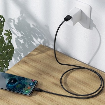 USB-КАБЕЛЬ МОЛНИЯ 1,2 М QC. 3.0 БЫСТРАЯ ЗАРЯДКА