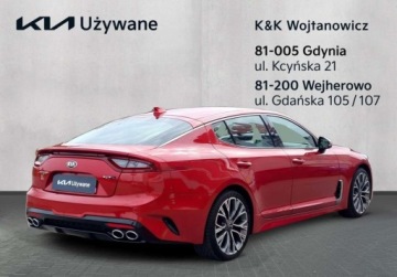 Kia Stinger Liftback 2.0 T-GDI 255KM 2017 Kia Stinger 255KM (bez GPF) 8HP, ESC, TEC, polski salon, I wl., pelny serw, zdjęcie 4