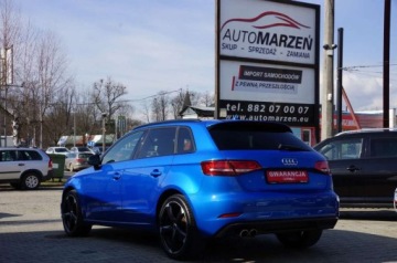Audi A3 8V Sportback 5d Facelifting 2.0 TDI 150KM 2017 Audi A3 Sportback 2.0 TDI CR 150 KM, Lift, 4x4, Virtual, Navi, Alcantara,, zdjęcie 6