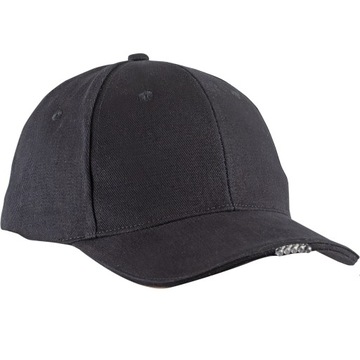 CZAPKA Z DASZKIEM Z OŚWIETLENIEM LED CZARNA, CE, LAHTI rozm. uniwersalny