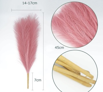 Пампас трава вазы декоративной искусственной пампусы x1