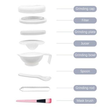 8 шт./компл. мельница для огурцов, шлифовальная чаша для дыни