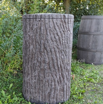 БОЧКА-БАЧКА RAINBARROW, КОНТЕЙНЕР ДЛЯ ВОДЫ - СТВОЛ ДЕРЕВА - 470 Л