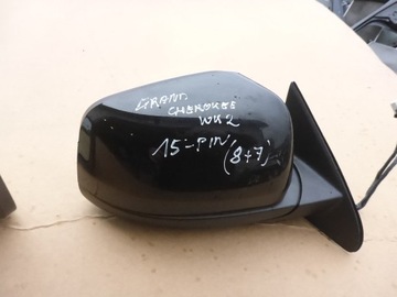 JEEP GRAND CHEROKEE WK2 10- ЗЕРКАЛО ПРАВОЕ 15-ПИН ОРИГИНАЛ