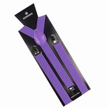 Szelki UNISEX japan style FIOLETOWE