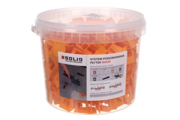 Solid System Poziomowania Płytek Klips 2 mm 440szt