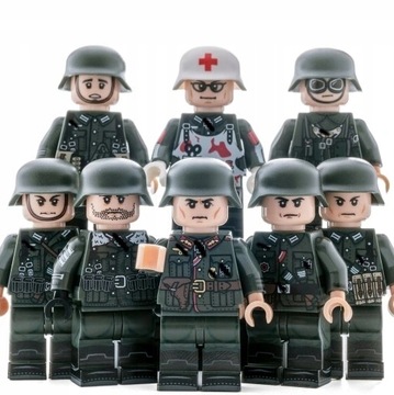 8X ŻOŁNIERZE BROŃ ARMIA NIEMIECKA WW2 2023