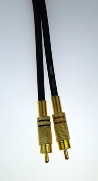 Аудиокабель «тюльпан» 2RCA 2xRCA Cross-Tech R5 GOLD — 0,5 м