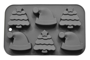 SILIKONOWA FORMA DO ŚWIĄTECZNYCH CIASTEK 3033