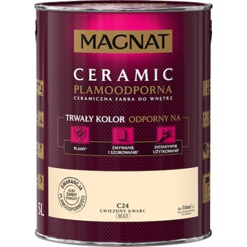 FARBA MAGNAT CERAMIC 5L C24 GWIEZDNY KWARC