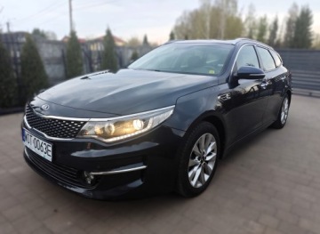 Kia Optima II Kombi 1.7 VGT CRDi 141KM 2017 KIA OPTIMA ZAREJESTROWANA AUTOMAT UDOKUMENTOWANY PRZEBIEG, zdjęcie 1