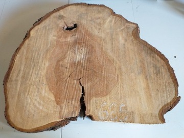 Кусочек каштана после сушки в помещении 58х48 см Поднос для доски