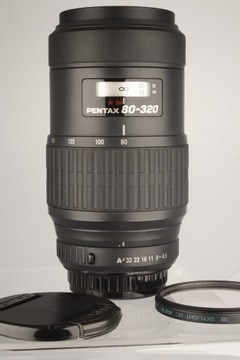 80-320 4.5-5.6 Pentax-FA Pentax K +filtr 23%VAT Gwarancja